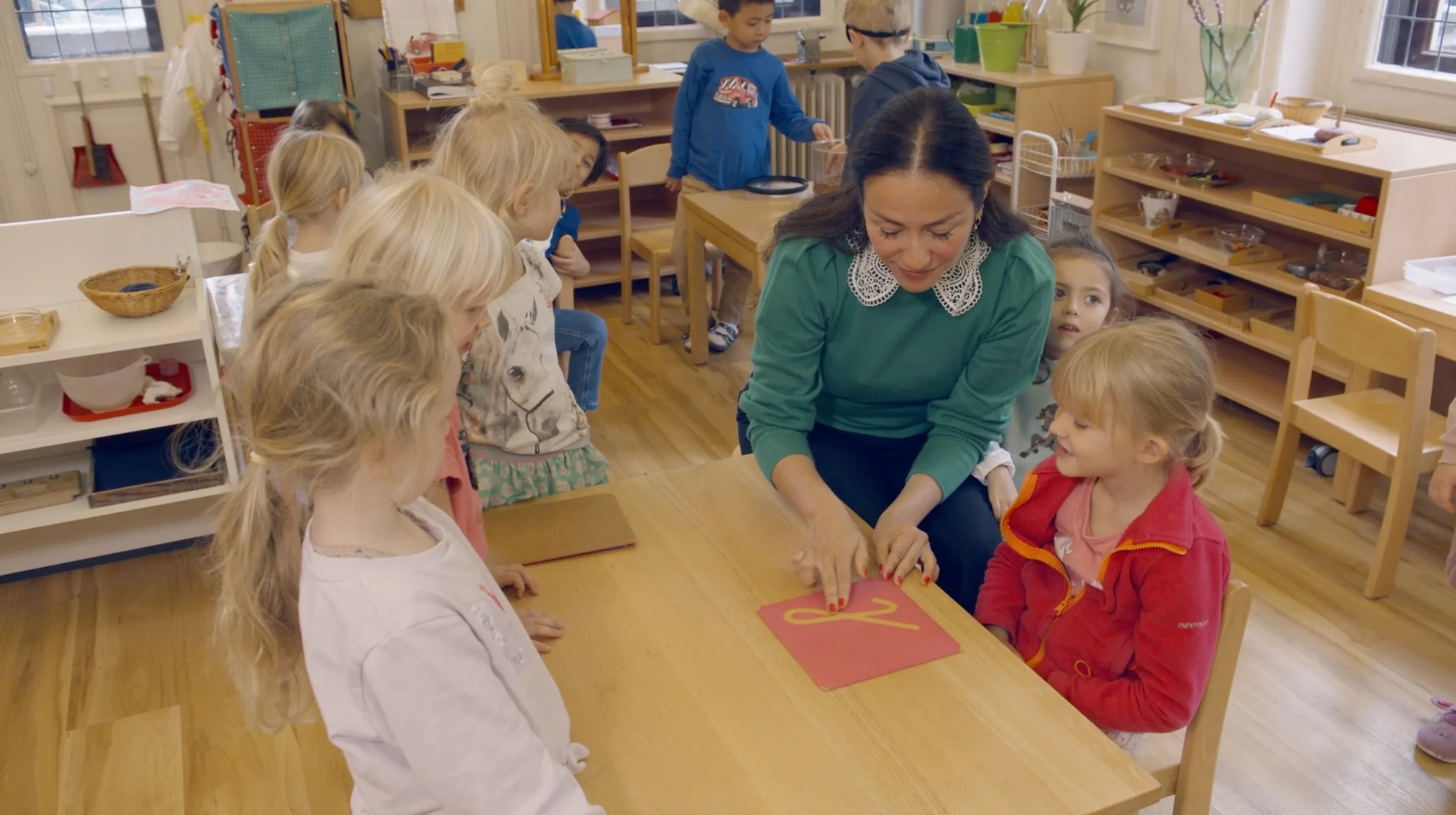 Montessori-Material im Kindergarten